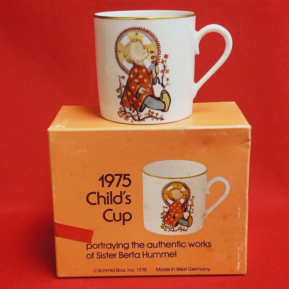 Schmid Berta Hummel Childs Cup Third in a Series 1975 Annual  Collector Cup